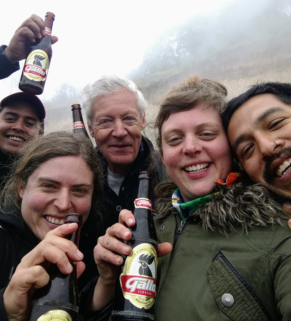 Cette ascension vallait bien une Gallo à 10 quezalts (Photo FC)