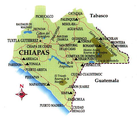 Tacana mapa-chiapas