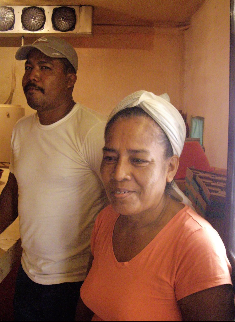 Bernardina Cruz, fondatrice et président de la coopérativo Chocolates Finos San José (Photo FC)