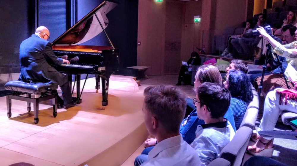 Le grand pianiste Yakov Ayvaz donnait un concert des chefs-d'oeuvre du piano russes en juin 2018 (Photo FC)