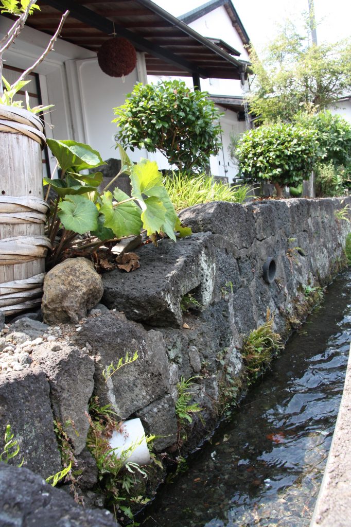 La brasserie Fuji Takasago est située au pied du célèbre Mont Fuji. Depuis 1831, elle utilise les eaux souterraines limpides et pures du mont Fuji. Cent ans environ sont nécessaire pour la filtrer à travers nombre de couches géologiques, ce qui la rend extrêmement douce. Sa température à la source est de 5°, idéale pour la production de saké. La variété de riz utilisée est locale (yamadanishiki). Fuji Takasago est réputée pour son Junmai Daiginjo (polissage 35 %, titrant 15°). Photo DR