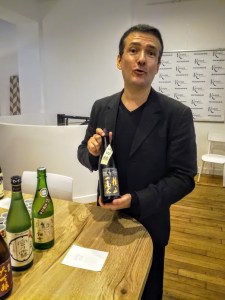 Sylvain Huet, fondateur et organisateur du Salon du Saké