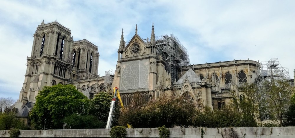 Notre-Dame de Paris, 5 jours après l'incendie du 15 avril 2019 (Photo FC) 