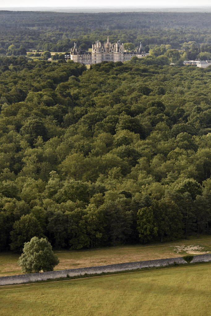 It is the perimeter of this wall that has made Chambord the only national estate that has retained its original dimensions. This explains why Chambord is placed – like the Invalides – under the high protection of the President of the Republic (Photo Jean-Michel Turpin)