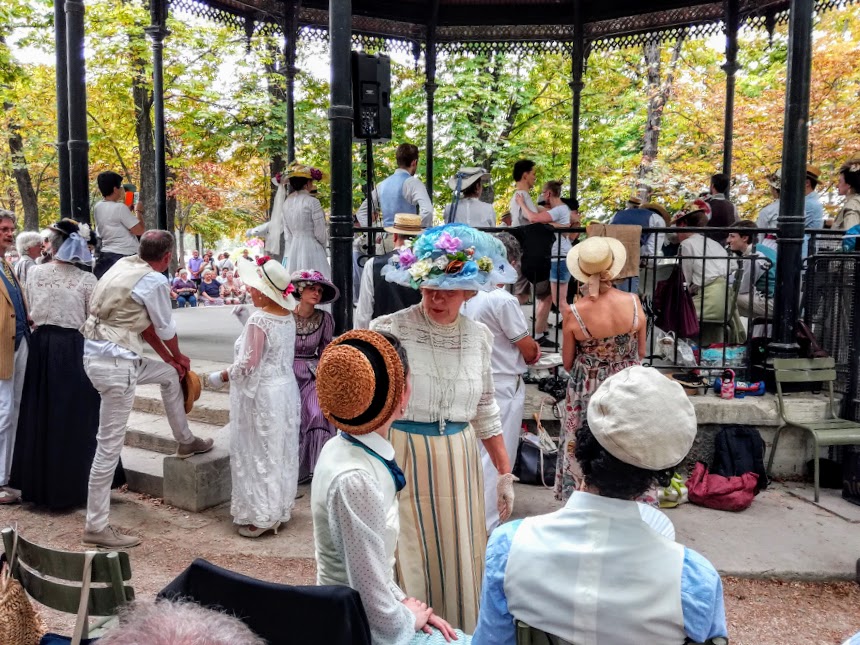 No doubt, it's the Luxembourg garden, the first Sunday of August 2019 (Photo FC)