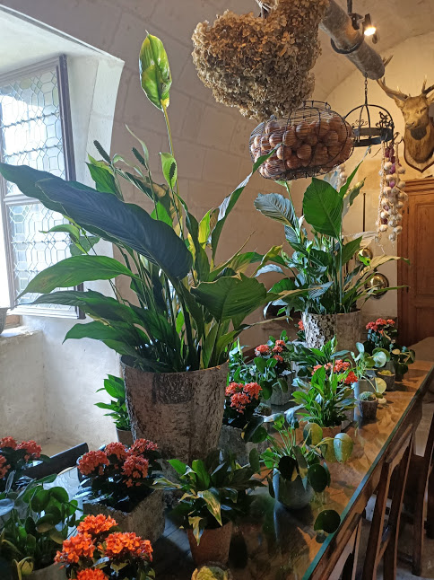 Chenonceau cuisine déco florale (Photo FC)
