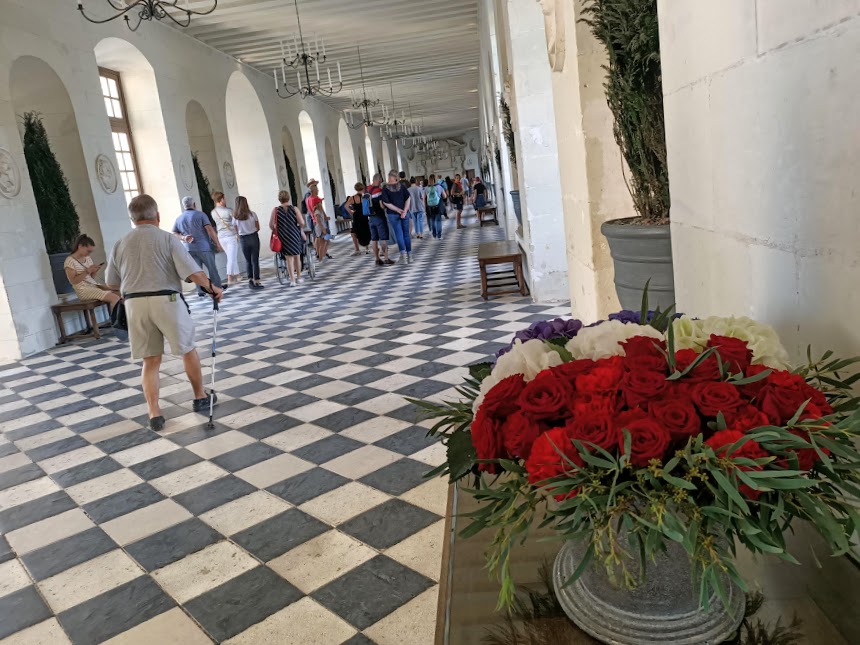 Chenonceau galerie basse et bouquet (Photo FC)